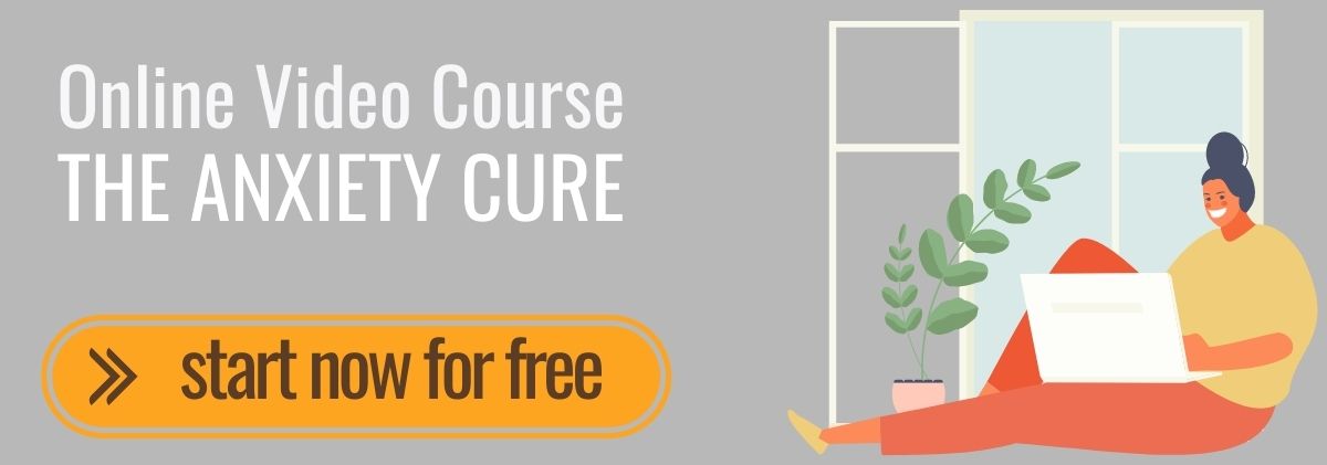 Online video course THE ANXIETY CURE start now for free